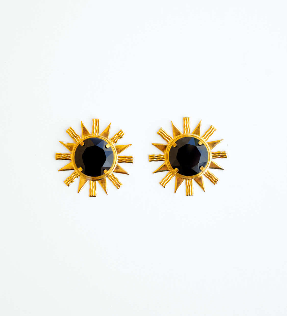 Handgemachte Sahara Ohrringe - 24K Vergoldet l Yasèmia Jewellery Yasèmia