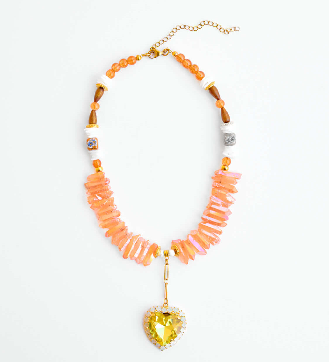 Handgemachte Salted Caramel Gold - Halskette l Yasèmia Jewellery Yasèmia