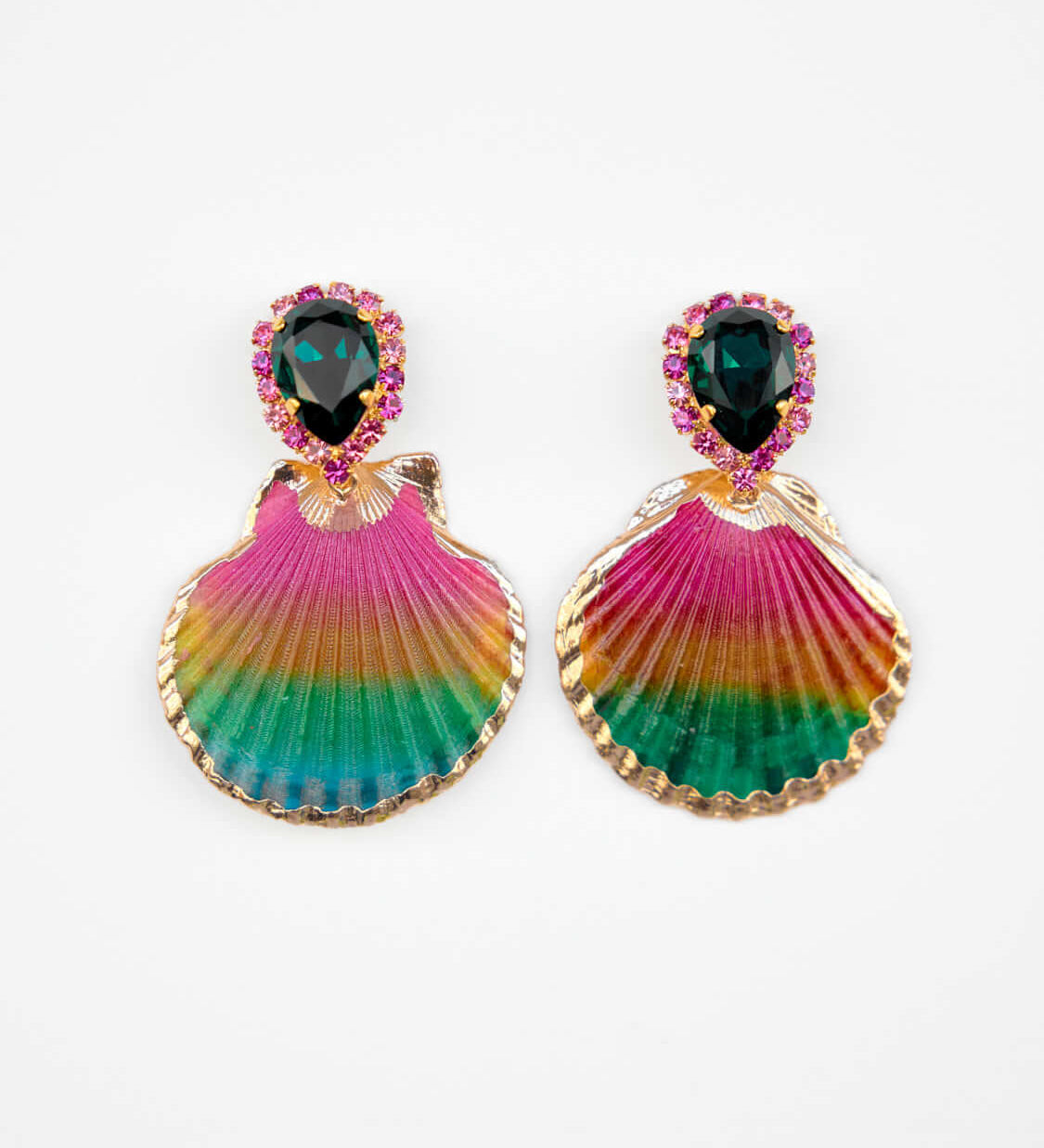 Handgemachte Tulum Ohrringe 24K Vergoldet l Yasèmia Jewellery Yasèmia