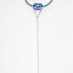 Aria Choker – Silber, Preciosa Kristall & Saphir | Yasèmia Choker Yasèmia
