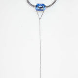Aria Choker – Silber, Preciosa Kristall & Saphir | Yasèmia Choker Yasèmia