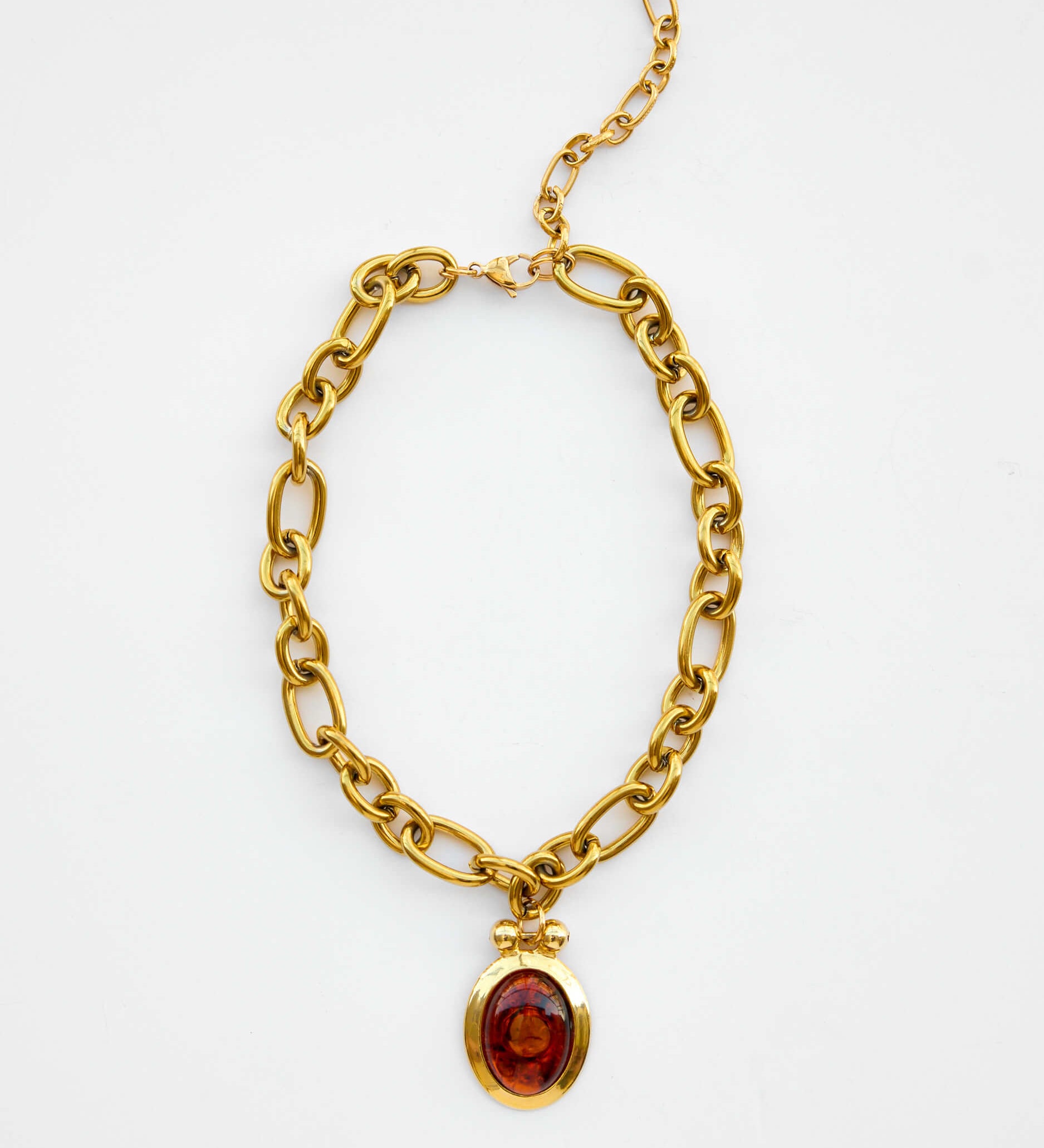 Crown Necklace – 24k Gold, Schildpatt & Perlen | Yasèmia Necklace Yasèmia