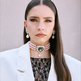 Eloise Choker – Preciosa Kristalle & Perle | Yasèmia Choker Yasèmia