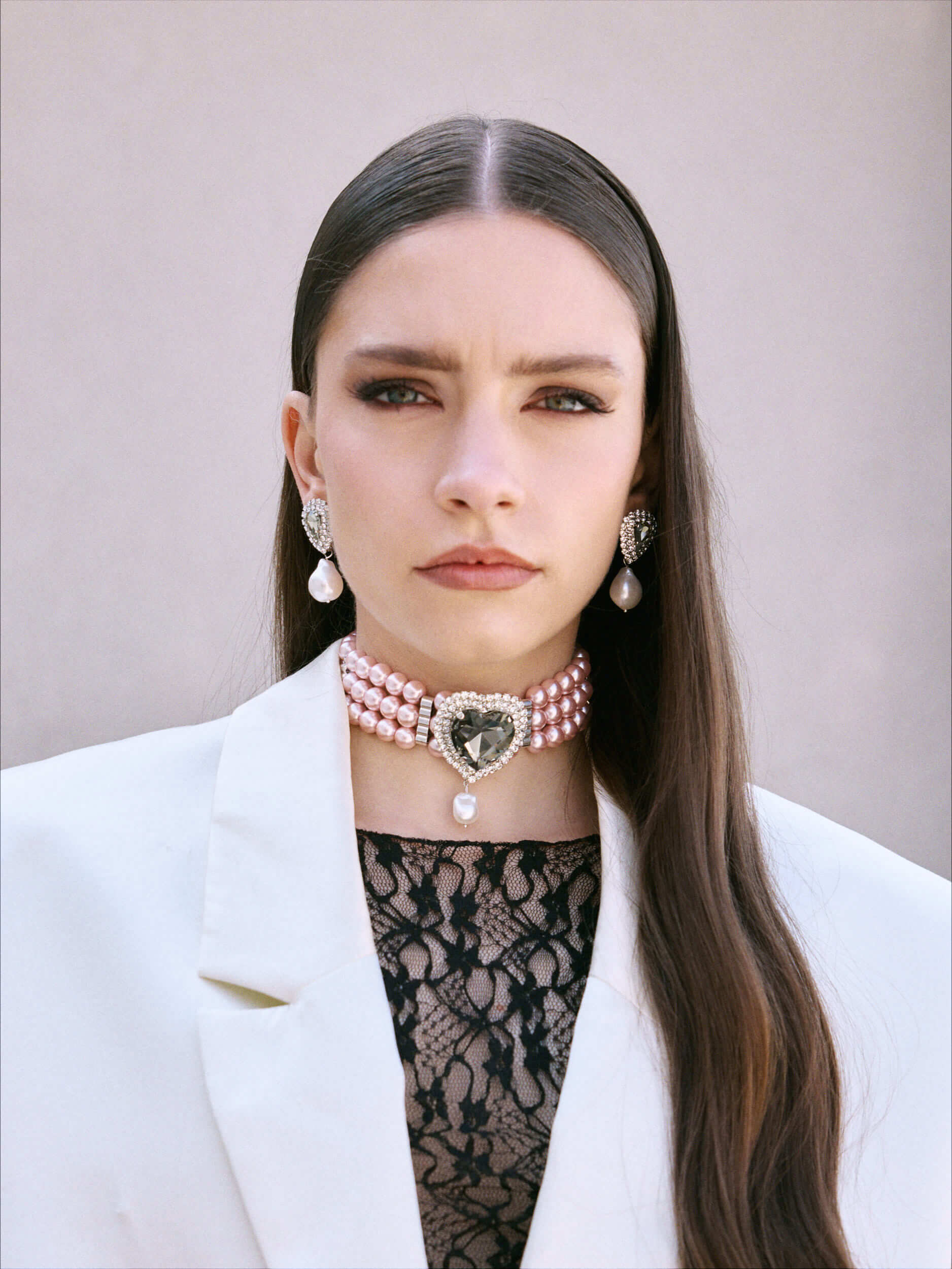 Eloise Choker – Preciosa Kristalle & Perle | Yasèmia Choker Yasèmia