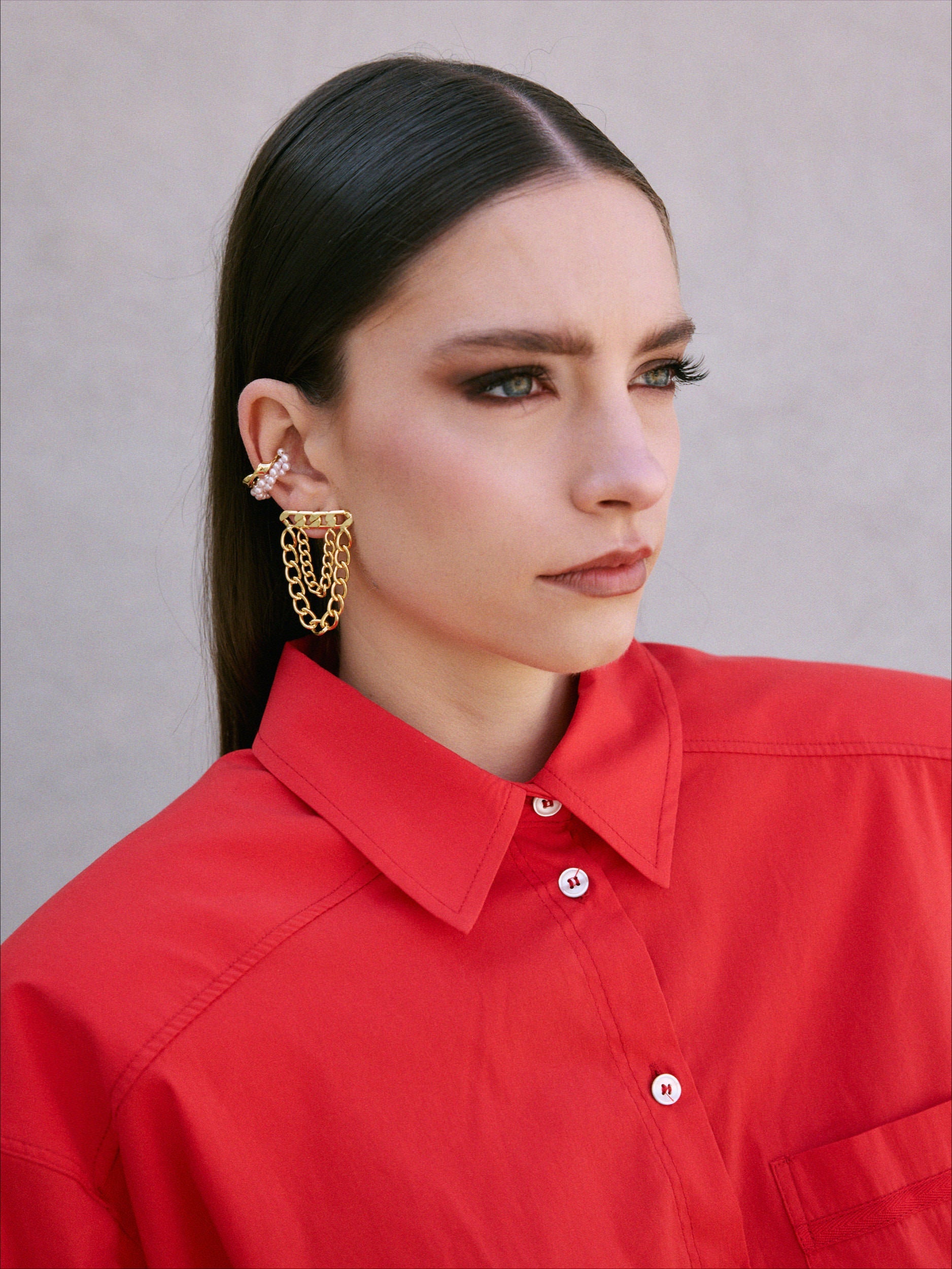 Emilia Ohrringe Set — 24k Goldvergoldet mit Perlen | Yasèmia Fashion Jewellery Yasèmia