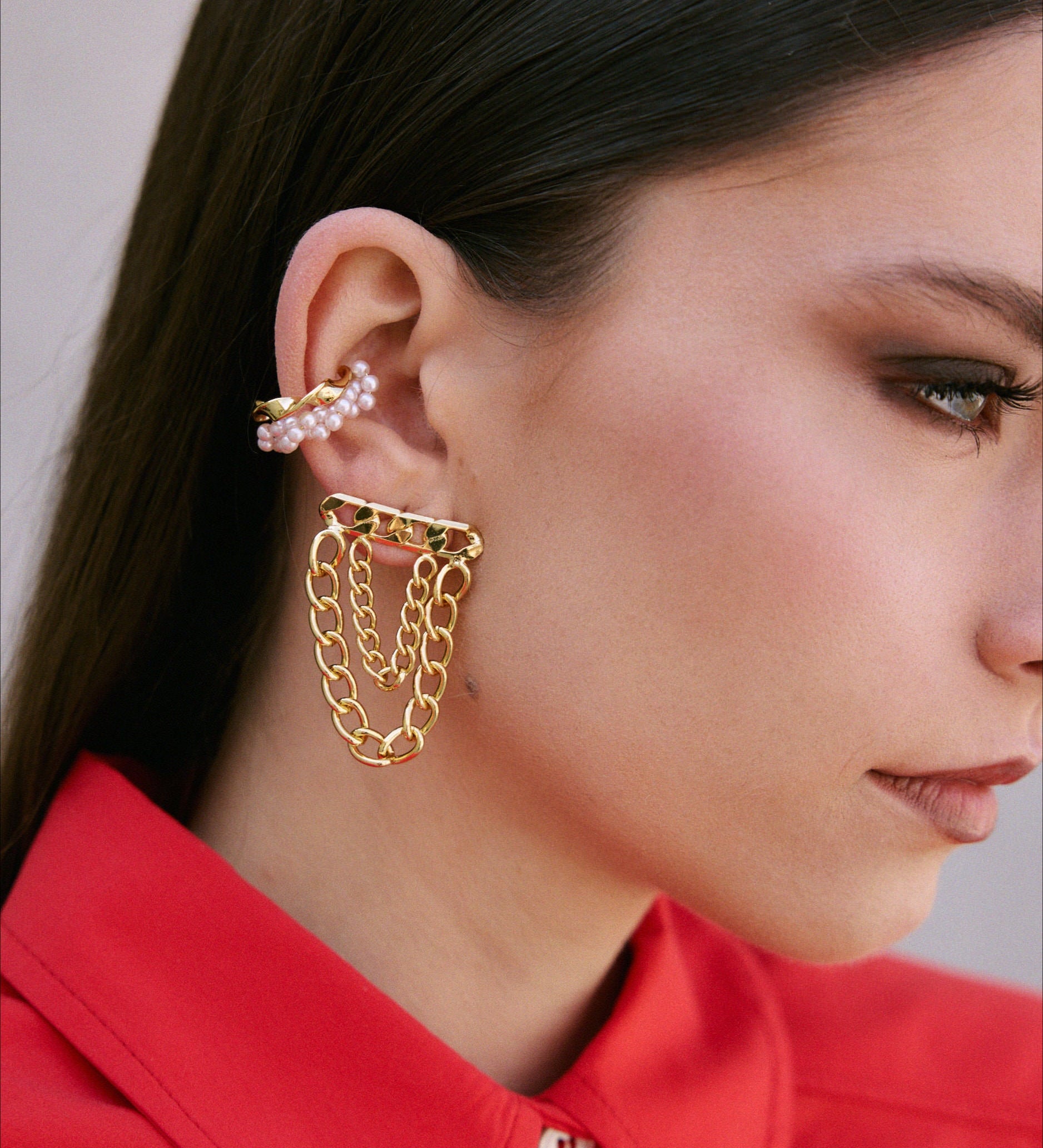 Emilia Ohrringe Set — 24k Goldvergoldet mit Perlen | Yasèmia Fashion Jewellery Yasèmia