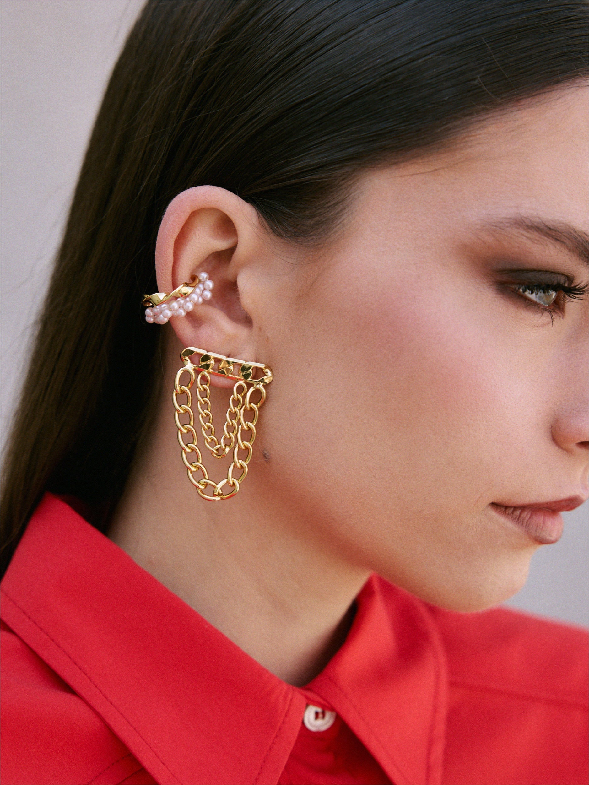 Emilia Ohrringe Set — 24k Goldvergoldet mit Perlen | Yasèmia Fashion Jewellery Yasèmia