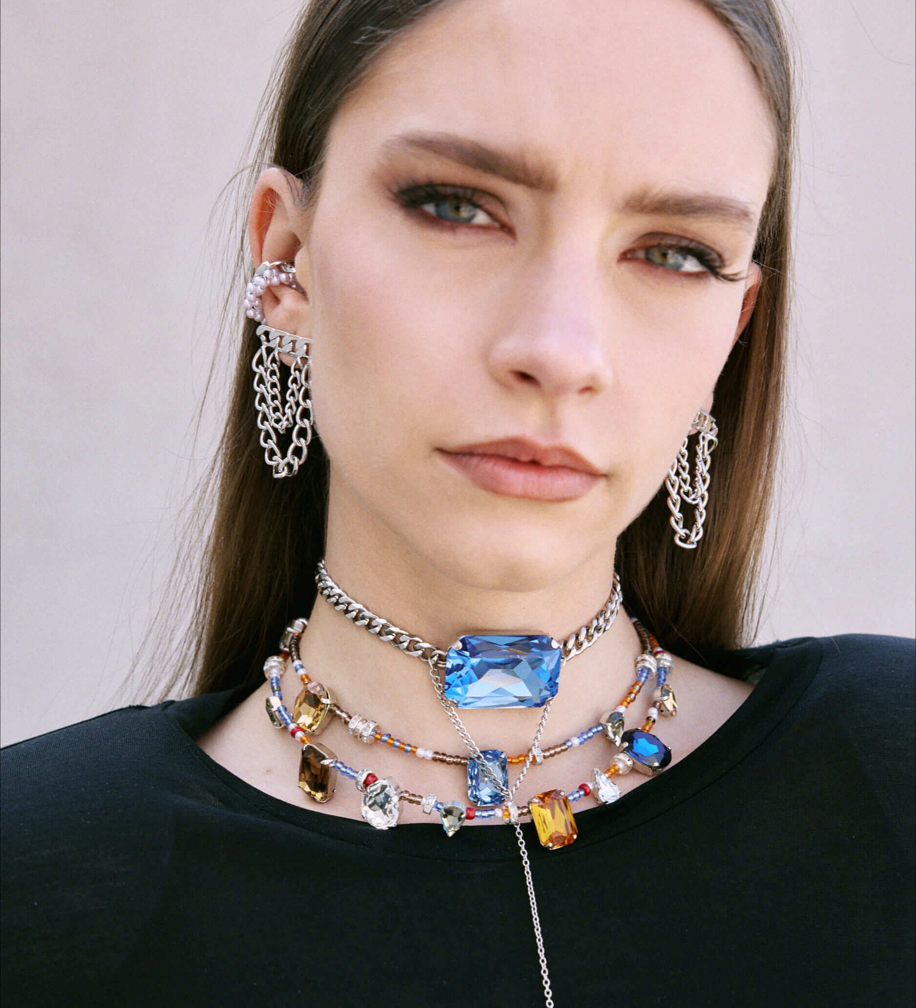 Emilia Ohrringe Set — Silbervergoldet mit Perlen | Yasèmia Fashion Jewellery Yasèmia