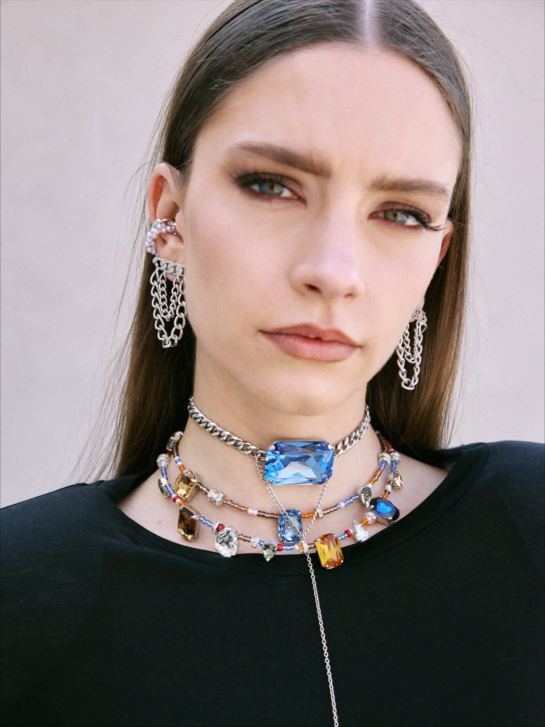 Emilia Ohrringe Set — Silbervergoldet mit Perlen | Yasèmia Fashion Jewellery Yasèmia