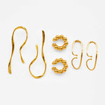 Handgemachte Aetheras 24K Vergoldet l Yasèmia Jewellery Yasèmia