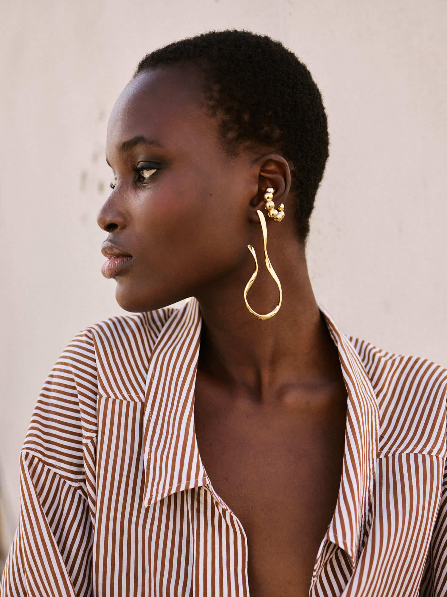 Handgemachte Aetheras 24K Vergoldet l Yasèmia Jewellery Yasèmia