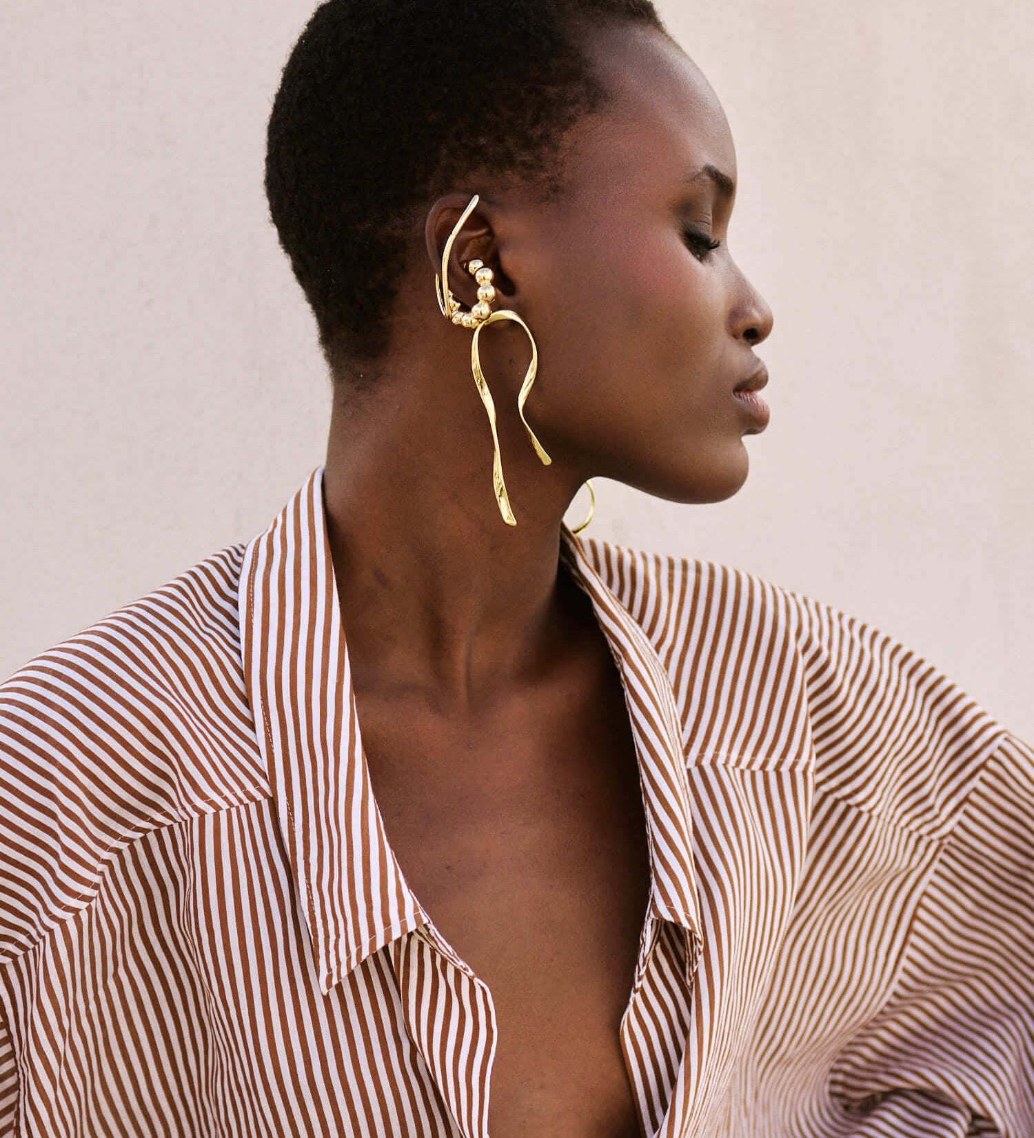 Handgemachte Aetheras 24K Vergoldet l Yasèmia Jewellery Yasèmia