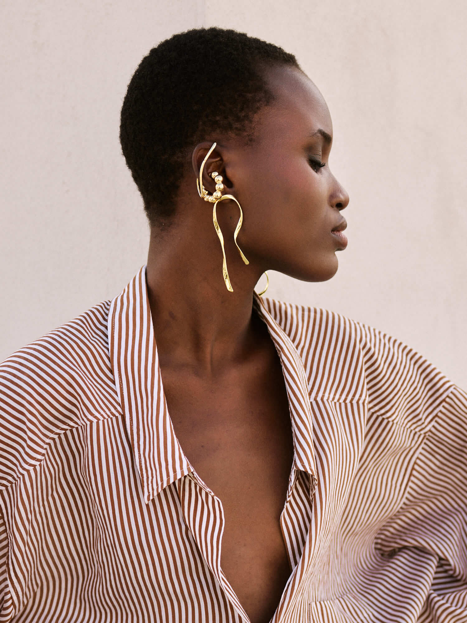 Handgemachte Aetheras 24K Vergoldet l Yasèmia Jewellery Yasèmia