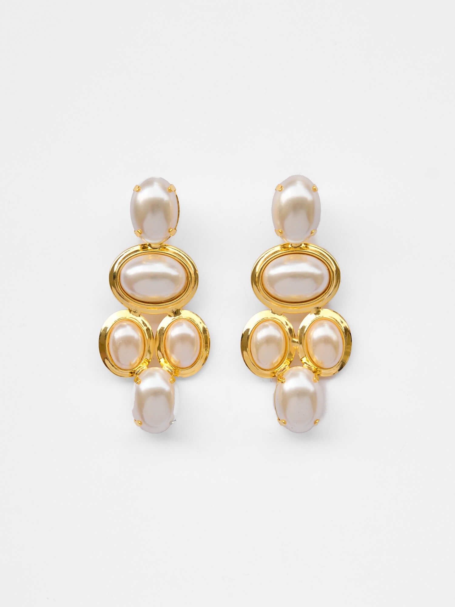 Handgemachte Alcyon Ohrringe 24K Vergoldet l Yasèmia Jewellery Yasèmia