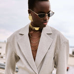 Handgemachte Blaze – Goldplated Halskette | Yasèmia Jewellery Yasèmia