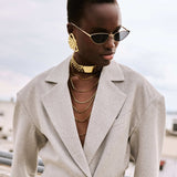 Handgemachte Blaze – Goldplated Halskette | Yasèmia Jewellery Yasèmia