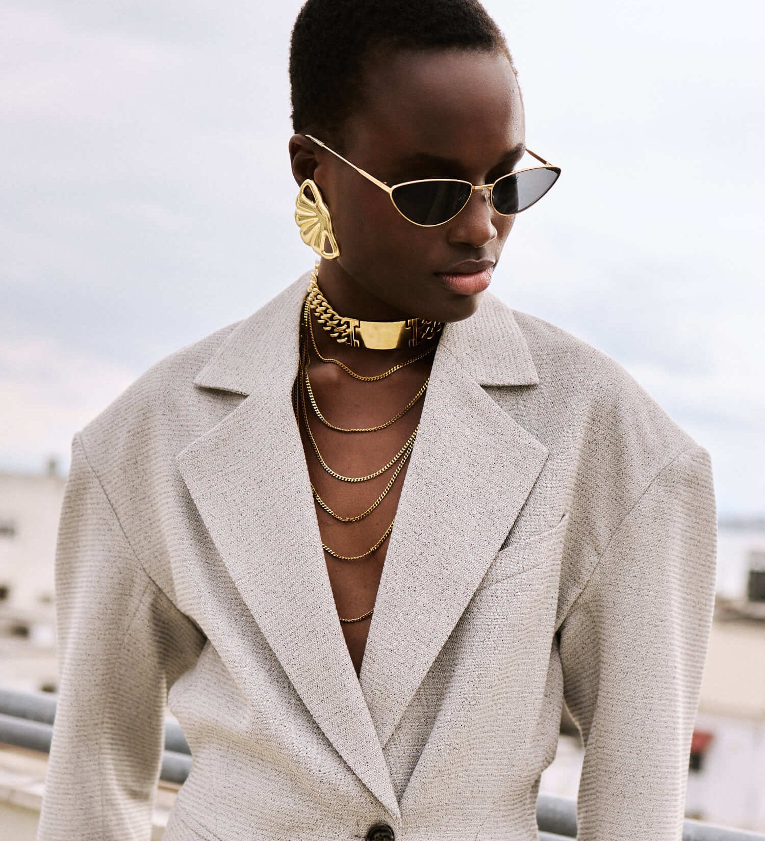 Handgemachte Blaze – Goldplated Halskette | Yasèmia Jewellery Yasèmia