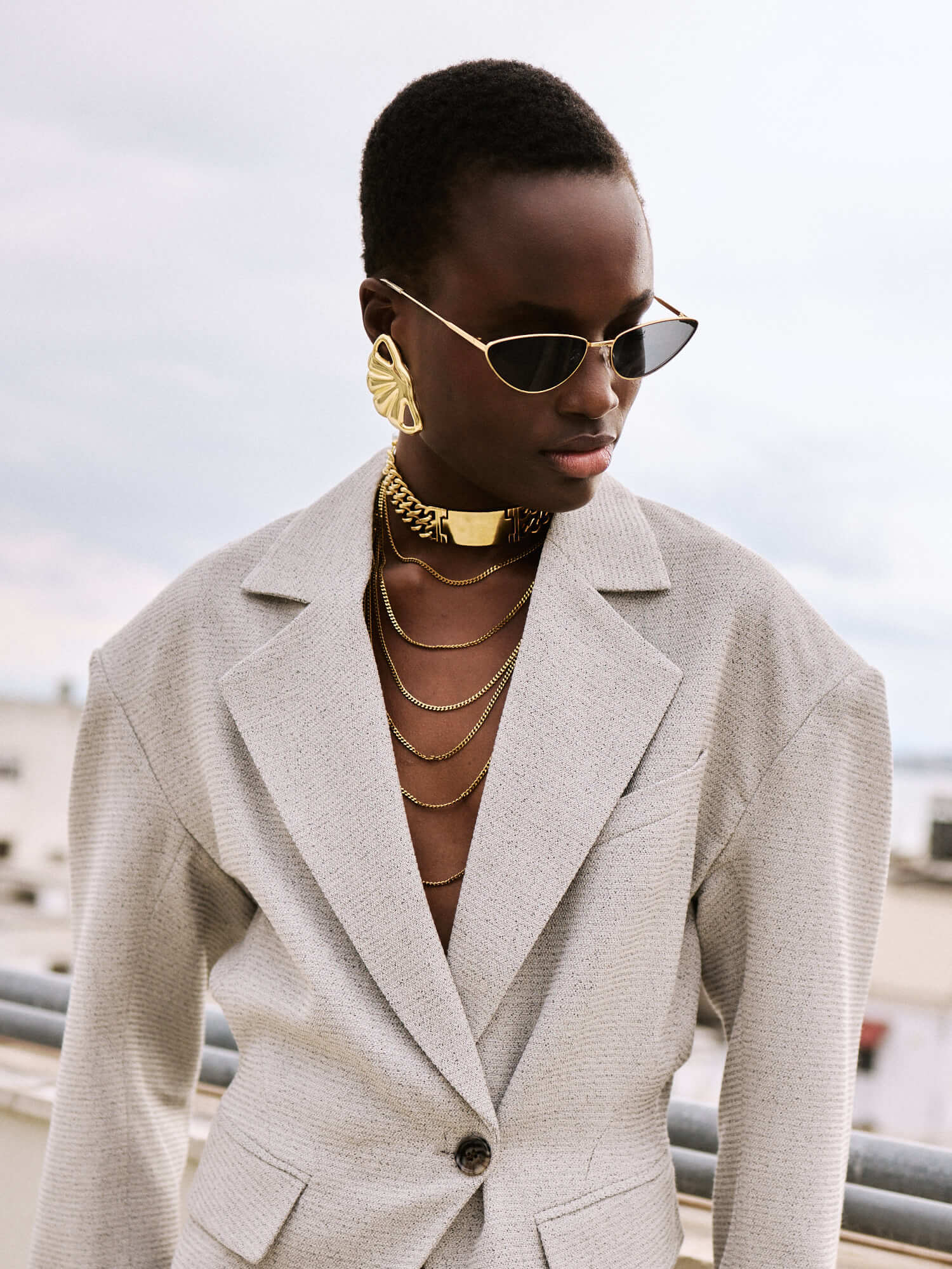 Handgemachte Blaze – Goldplated Halskette | Yasèmia Jewellery Yasèmia