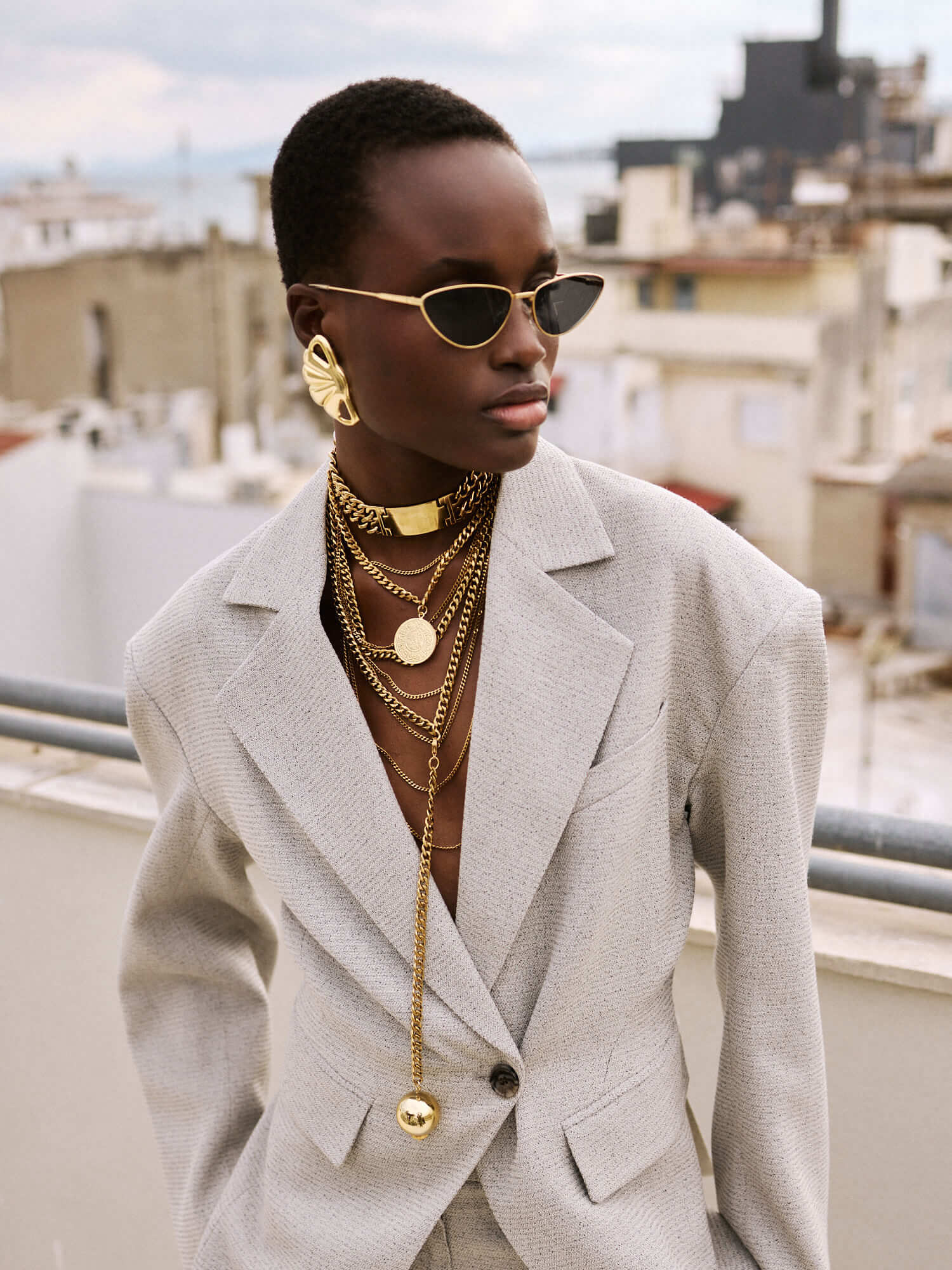 Handgemachte Blaze – Goldplated Halskette | Yasèmia Jewellery Yasèmia