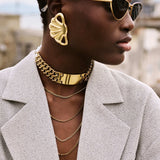 Handgemachte Cassiope Ohrringe vergoldet l Yasèmia Jewellery Yasèmia