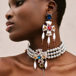 Handgemachte Divina Ohrringe Versilbert l Yasèmia Jewellery Yasèmia