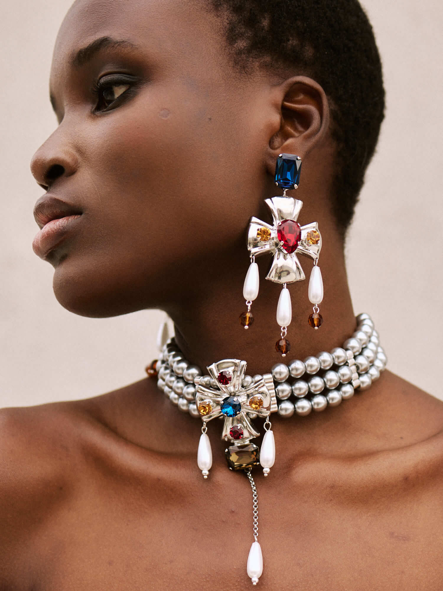 Handgemachte Divina Ohrringe Versilbert l Yasèmia Jewellery Yasèmia