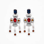 Handgemachte Divina Ohrringe Versilbert l Yasèmia Jewellery Yasèmia