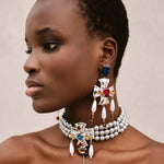 Handgemachte Divina Ohrringe Versilbert l Yasèmia Jewellery Yasèmia