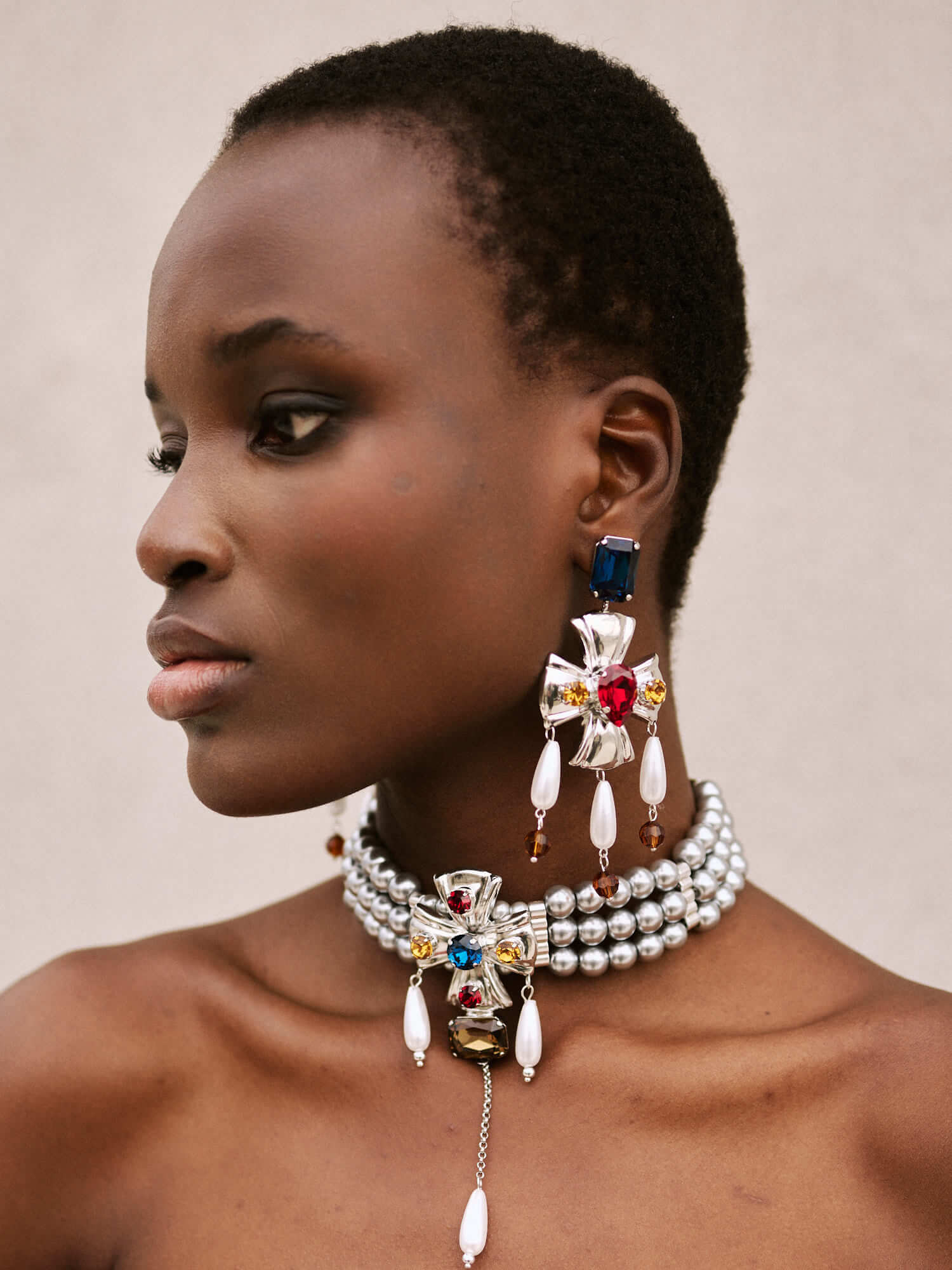 Handgemachte Divina Ohrringe Versilbert l Yasèmia Jewellery Yasèmia