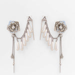 Handgemachte Electra Ohrringe versilbert l Yasèmia Jewellery Yasèmia