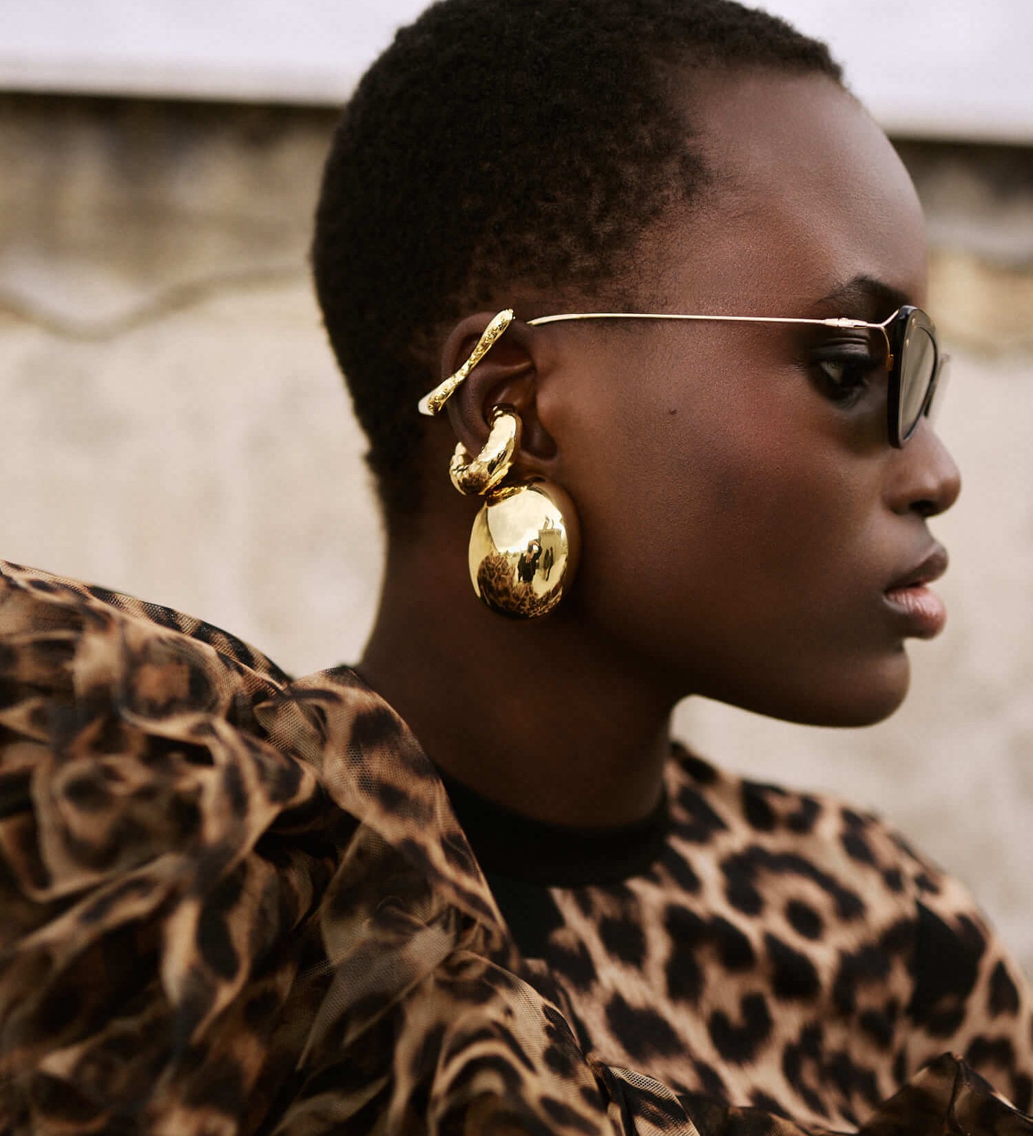 Handgemachte Elf Ohrringe 24K Vergoldet l Yasèmia Jewellery Yasèmia