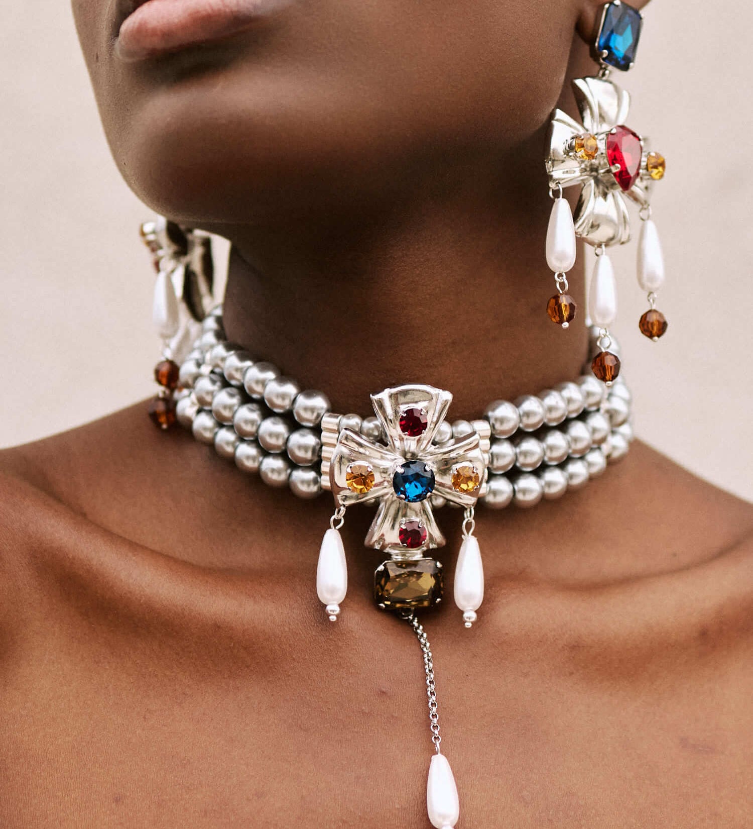 Handgemachte Frost – Choker | Yasèmia Jewellery Yasèmia