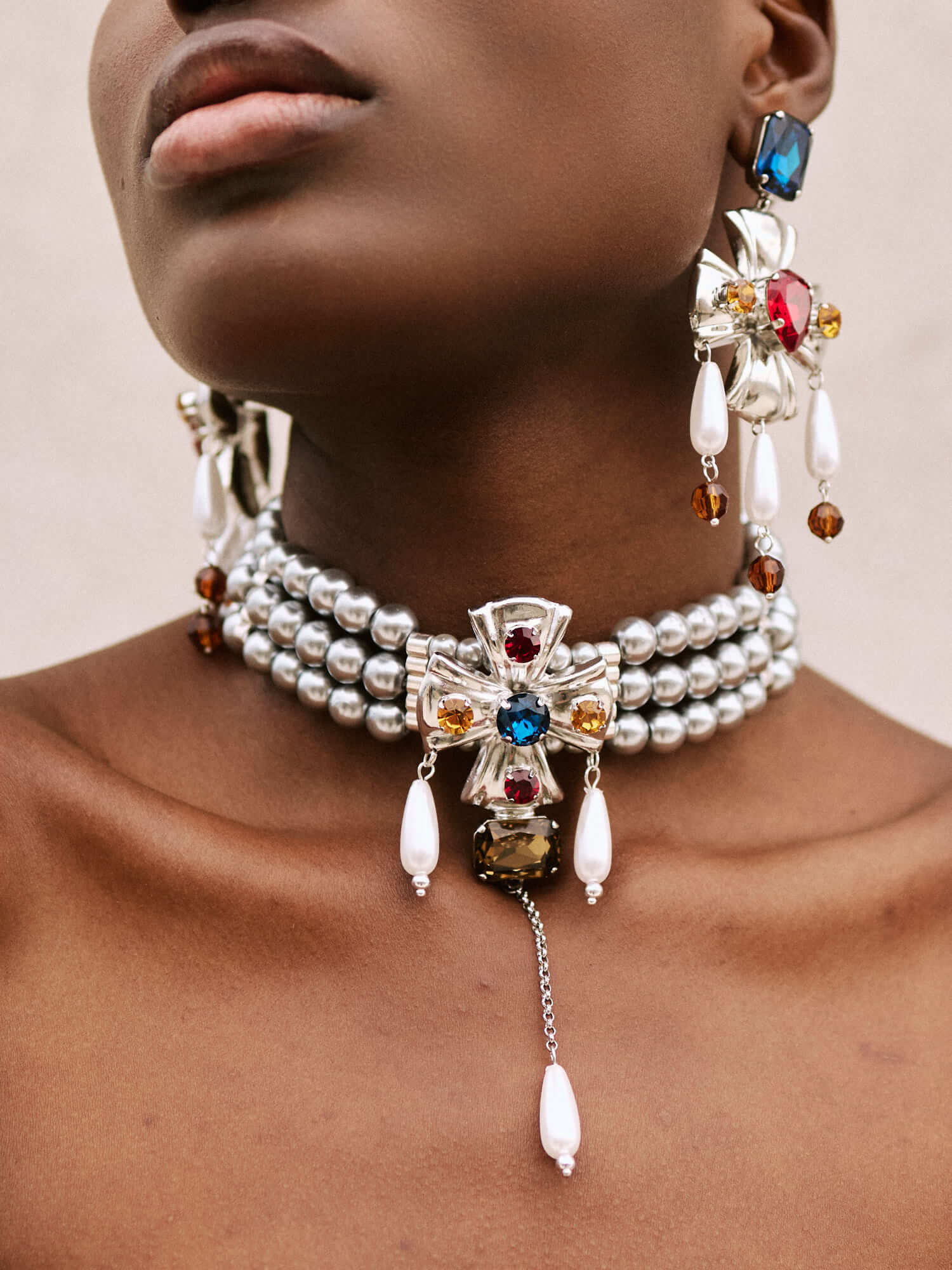 Handgemachte Frost – Choker | Yasèmia Jewellery Yasèmia