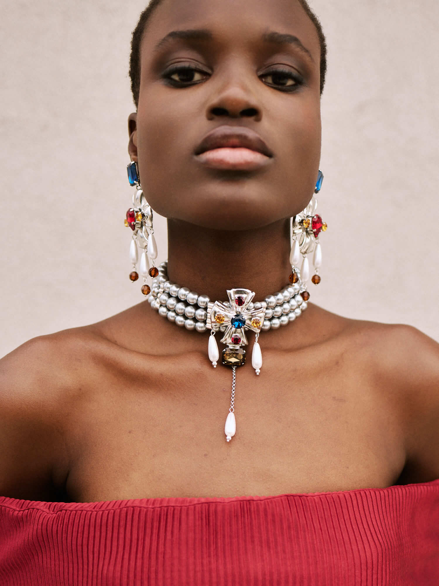 Handgemachte Frost – Choker | Yasèmia Jewellery Yasèmia