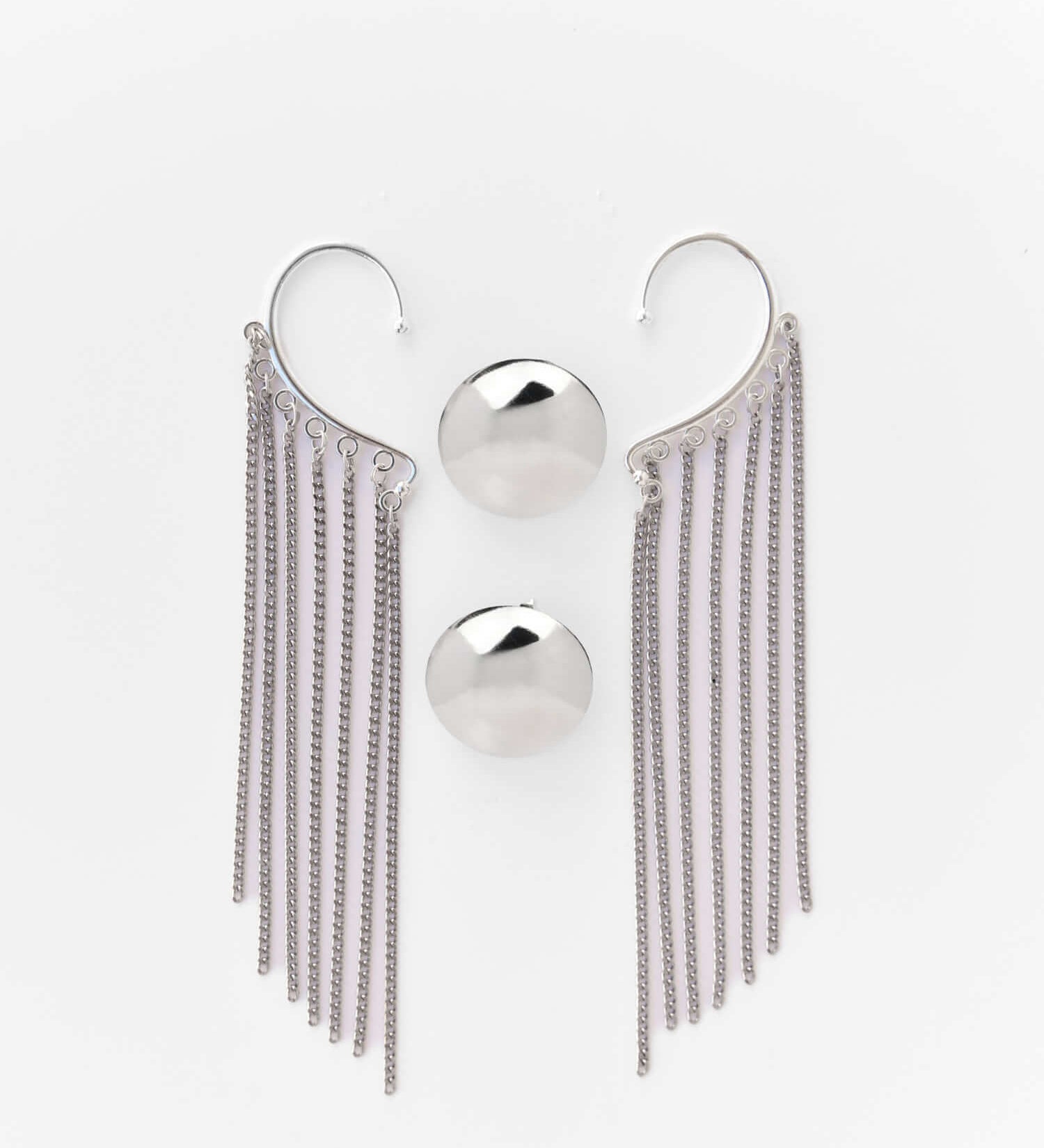 Handgemachte Galactica Ohrringe Versilbert l Yasèmia Jewellery Yasèmia