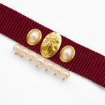 Handgemachter Schmuck Duesseldorf Choker Halskette Μalena Gold - Choker l Yasèmia