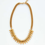 Handgemachte Mira Gold - Halskette l Yasèmia Jewellery Yasèmia