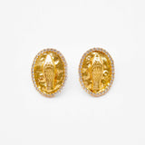 Handgemachte Naga Ohrringe 24K Vergoldet l Yasèmia Jewellery Yasèmia