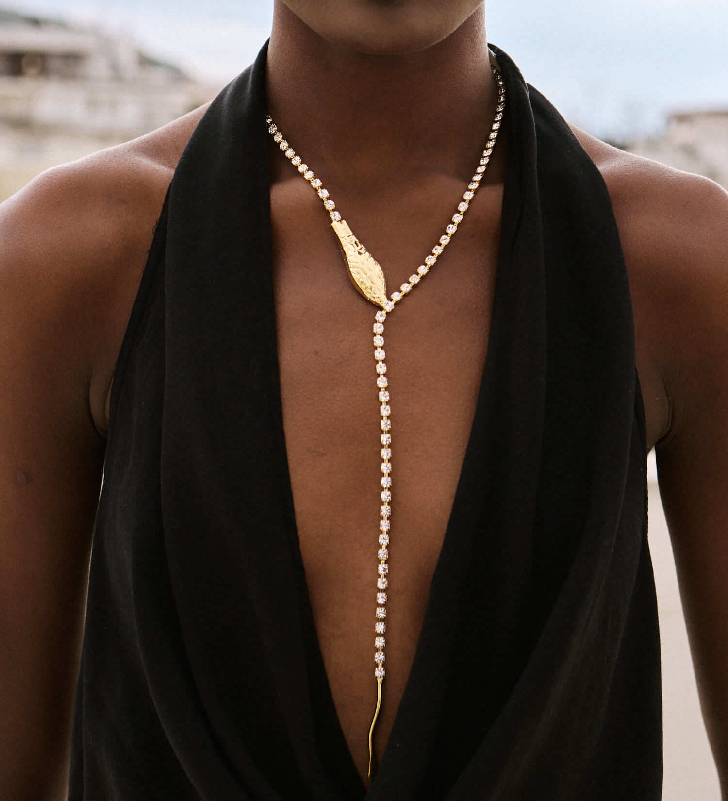 Handgemachte Ophis – Goldplated Halskette | Yasèmia Jewellery Yasèmia