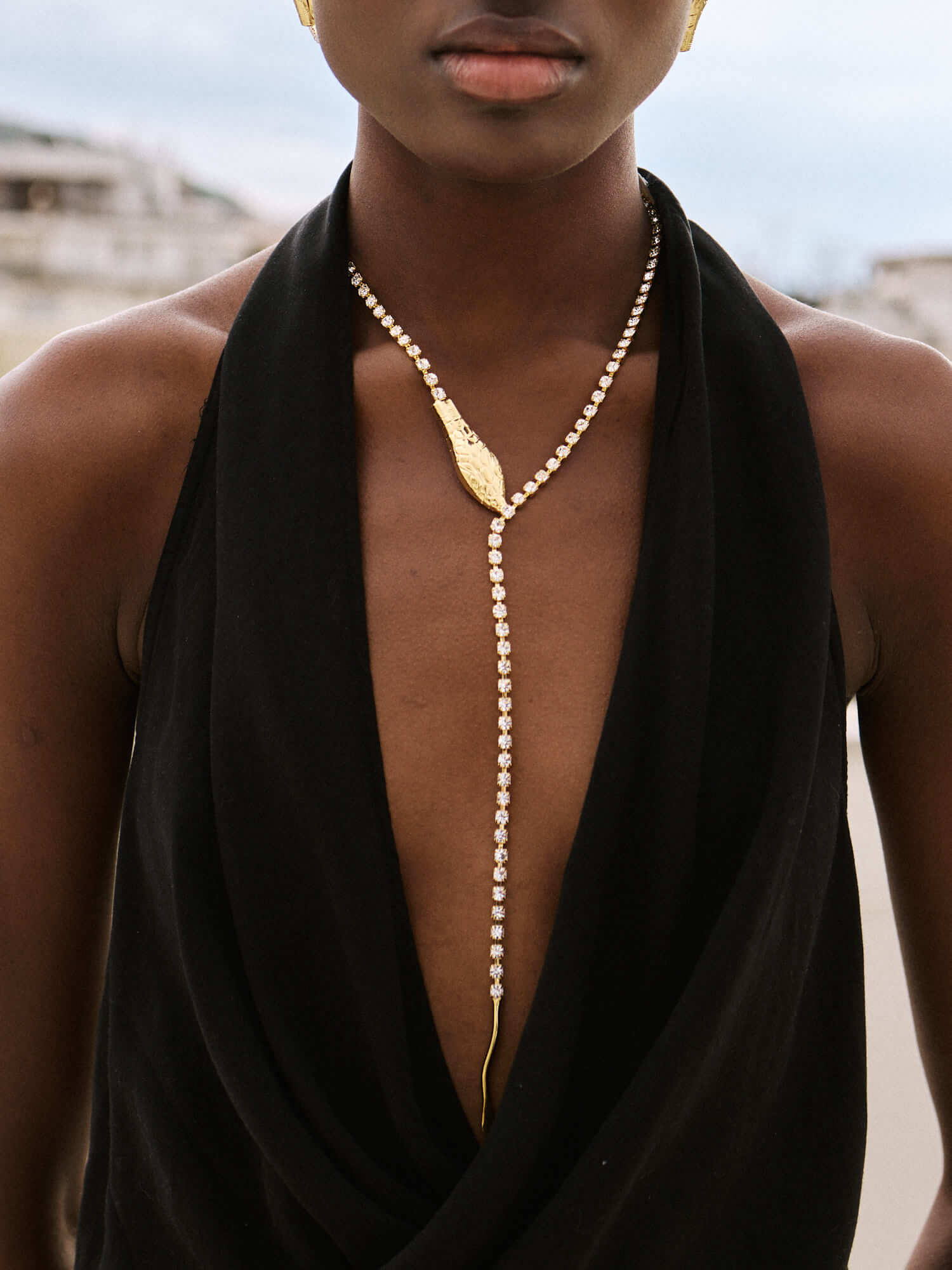 Handgemachte Ophis – Goldplated Halskette | Yasèmia Jewellery Yasèmia