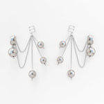 Handgemachte Orion Ohrringe Versilbert l Yasèmia Jewellery Yasèmia