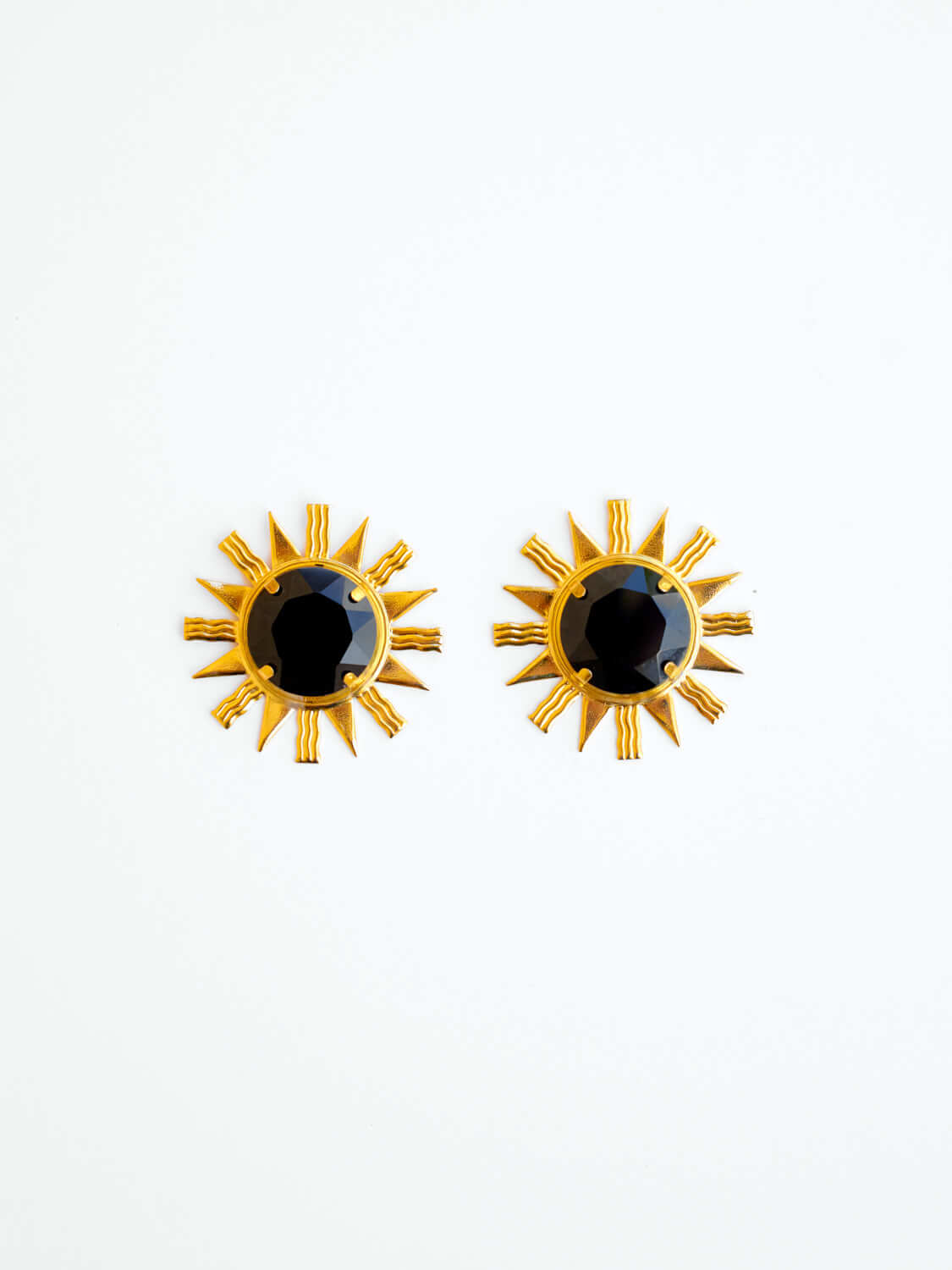Handgemachte Sahara Ohrringe - 24K Vergoldet l Yasèmia Jewellery Yasèmia