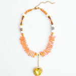 Handgemachte Salted Caramel Gold - Halskette l Yasèmia Jewellery Yasèmia