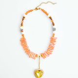 Handgemachte Salted Caramel Gold - Halskette l Yasèmia Jewellery Yasèmia