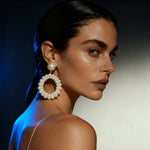 Handgemachte Siren Ohrringe mit Wasserperlen l Yasèmia Jewellery Yasèmia