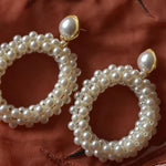Handgemachte Siren Ohrringe mit Wasserperlen l Yasèmia Jewellery Yasèmia