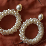 Handgemachte Siren Ohrringe mit Wasserperlen l Yasèmia Jewellery Yasèmia