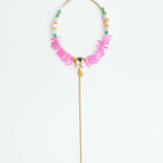 Handgemachte Watermelon Sugar Gold - Halskette l Yasèmia Jewellery Yasèmia