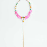 Handgemachte Watermelon Sugar Gold - Halskette l Yasèmia Jewellery Yasèmia