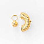 Handgemachter Selini Ring vergoldet l Yasèmia Jewellery Yasèmia